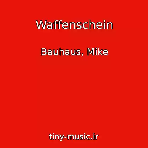 کاور آهنگ Waffenschein از Bauhaus, Mike
