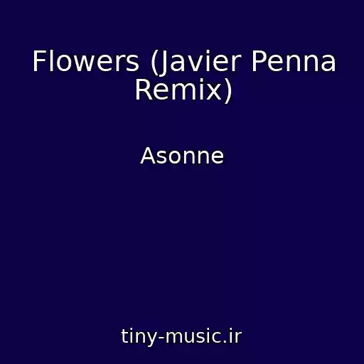 کاور آهنگ Flowers (Javier Penna Remix) از Asonne