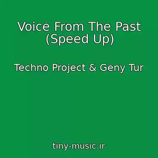 کاور آهنگ Voice From The Past (Speed Up) از Techno Project & Geny Tur
