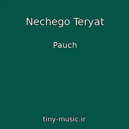 کاور آهنگ Nechego Teryat از Pauch