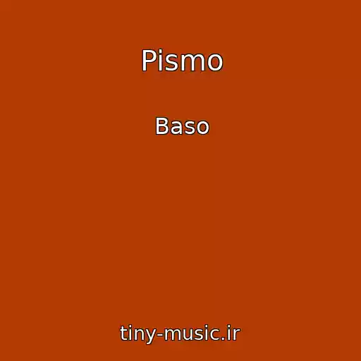 کاور آهنگ Pismo از Baso