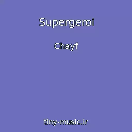 کاور آهنگ Supergeroi از Chayf