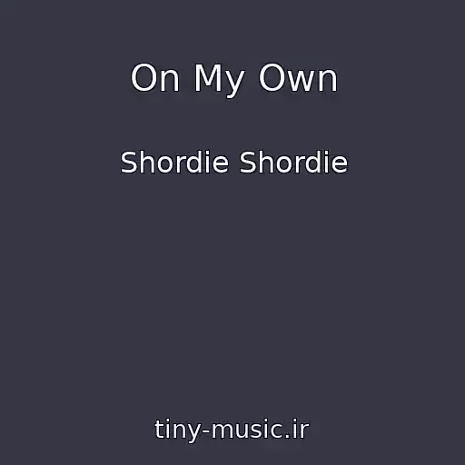 کاور آهنگ On My Own از Shordie Shordie