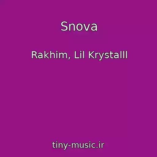کاور آهنگ Snova از Rakhim, Lil Krystalll
