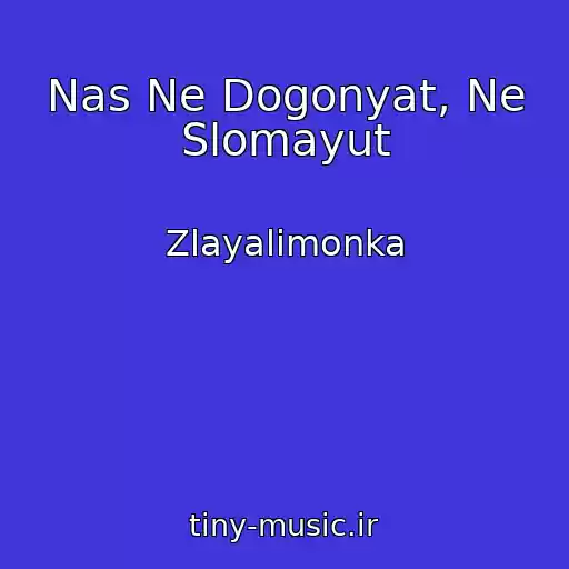 کاور آهنگ Nas Ne Dogonyat, Ne Slomayut از Zlayalimonka
