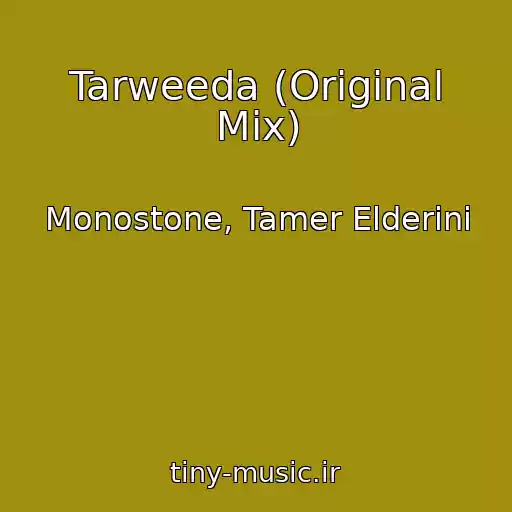 کاور آهنگ Tarweeda (Original Mix) از Monostone, Tamer Elderini