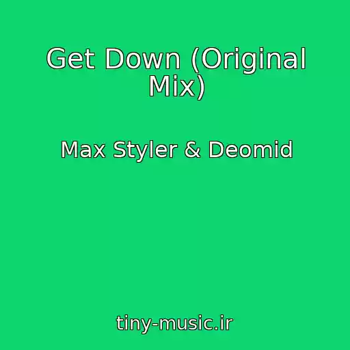 کاور آهنگ Get Down (Original Mix) از Max Styler & Deomid