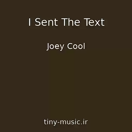 کاور آهنگ I Sent The Text از Joey Cool