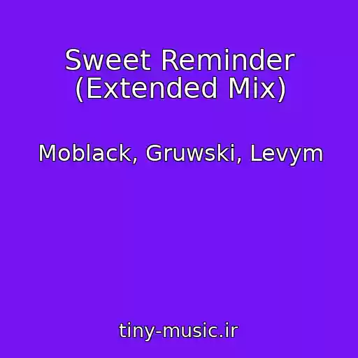 کاور آهنگ Sweet Reminder (Extended Mix) از Moblack, Gruwski, Levym