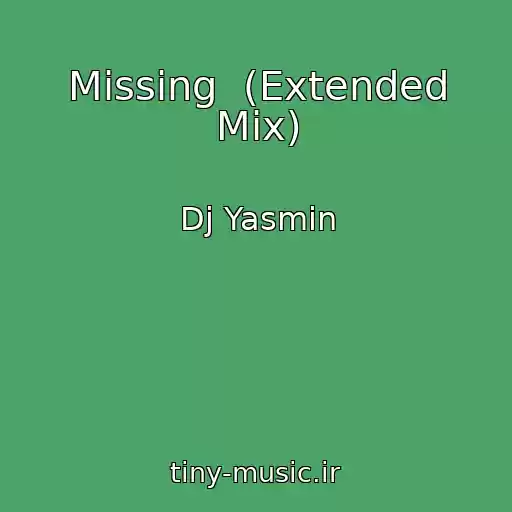 کاور آهنگ Missing  (Extended Mix) از Dj Yasmin