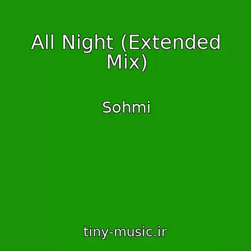 کاور آهنگ All Night (Extended Mix) از Sohmi