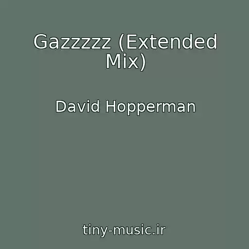 کاور آهنگ Gazzzzz (Extended Mix) از David Hopperman