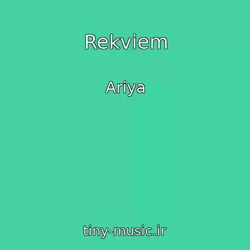 کاور آهنگ Rekviem از Ariya