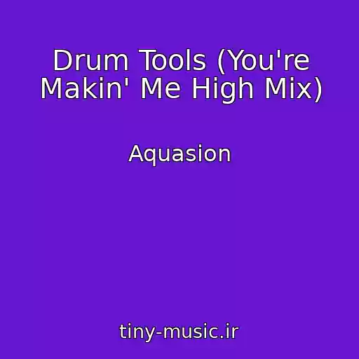 کاور آهنگ Drum Tools (You're Makin' Me High Mix) از Aquasion