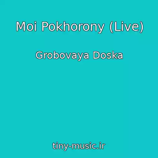 کاور آهنگ Moi Pokhorony (Live) از Grobovaya Doska