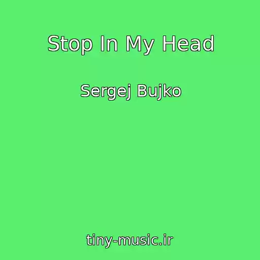 کاور آهنگ Stop In My Head از Sergej Bujko