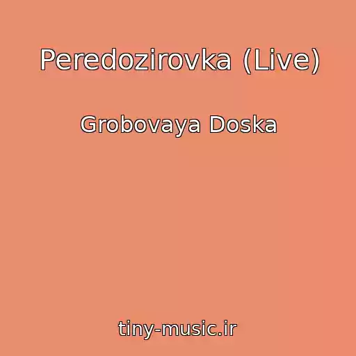کاور آهنگ Peredozirovka (Live) از Grobovaya Doska