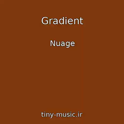 کاور آهنگ Gradient از Nuage