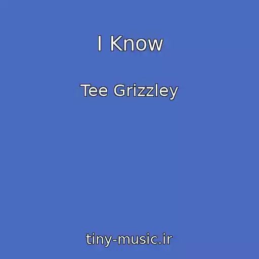 کاور آهنگ I Know از Tee Grizzley
