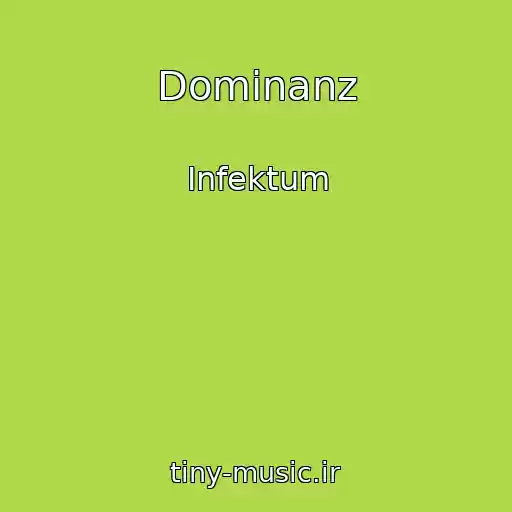 کاور آهنگ Dominanz از Infektum