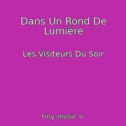 کاور آهنگ Dans Un Rond De Lumière از Les Visiteurs Du Soir