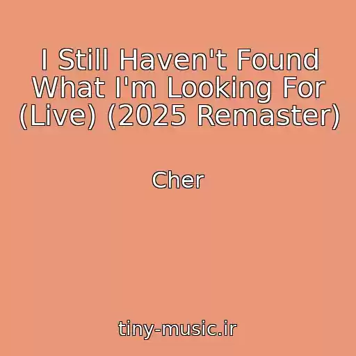 کاور آهنگ I Still Haven't Found What I'm Looking For (Live) (2025 Remaster) از Cher
