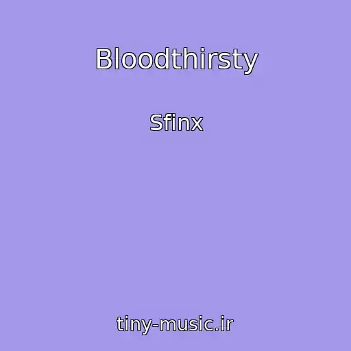 کاور آهنگ Bloodthirsty از Sfinx