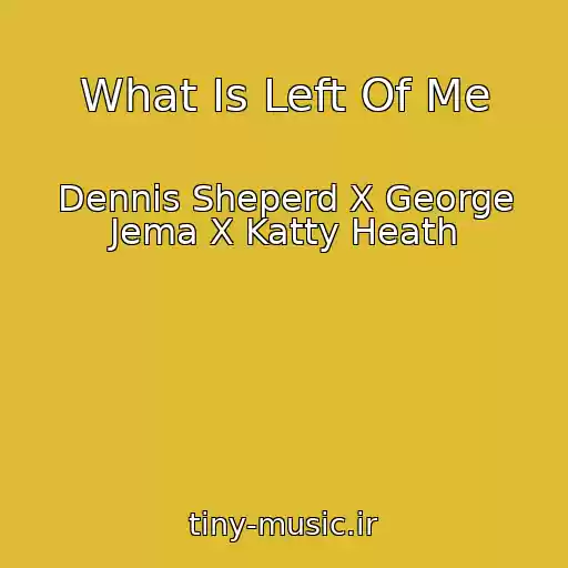 کاور آهنگ What Is Left Of Me از Dennis Sheperd X George Jema X Katty Heath