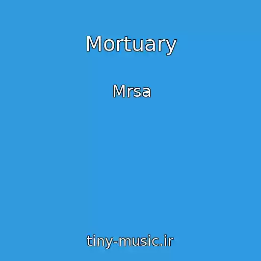 کاور آهنگ Mortuary از Mrsa