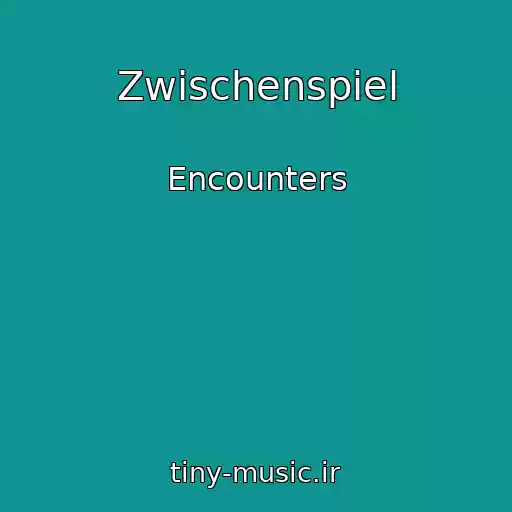 کاور آهنگ Zwischenspiel از Encounters