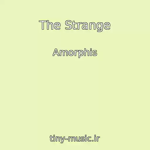 کاور آهنگ The Strange از Amorphis