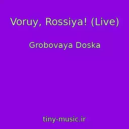 کاور آهنگ Voruy, Rossiya! (Live) از Grobovaya Doska