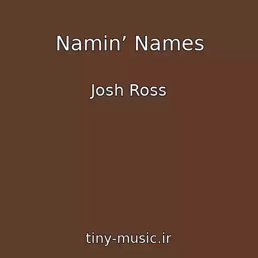 کاور آهنگ Namin’ Names از Josh Ross