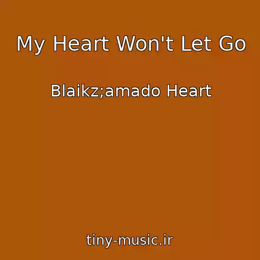 کاور آهنگ My Heart Won't Let Go از Blaikz;amado Heart