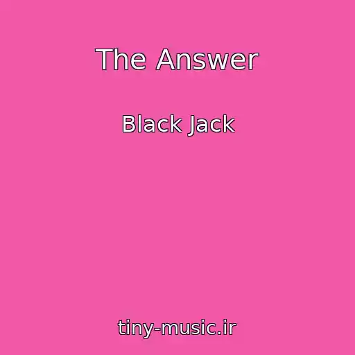 کاور آهنگ The Answer از Black Jack