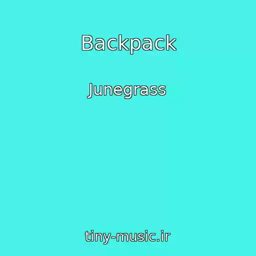 کاور آهنگ Backpack از Junegrass