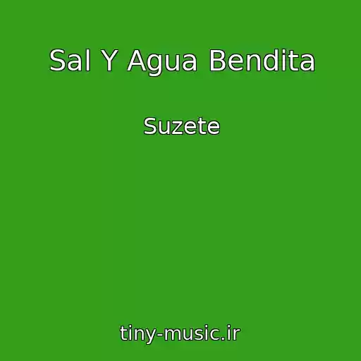 کاور آهنگ Sal Y Agua Bendita از Suzete