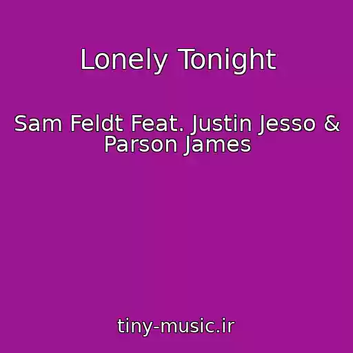کاور آهنگ Lonely Tonight از Sam Feldt Feat. Justin Jesso & Parson James
