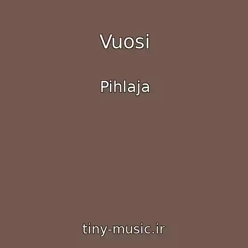 کاور آهنگ Vuosi از Pihlaja