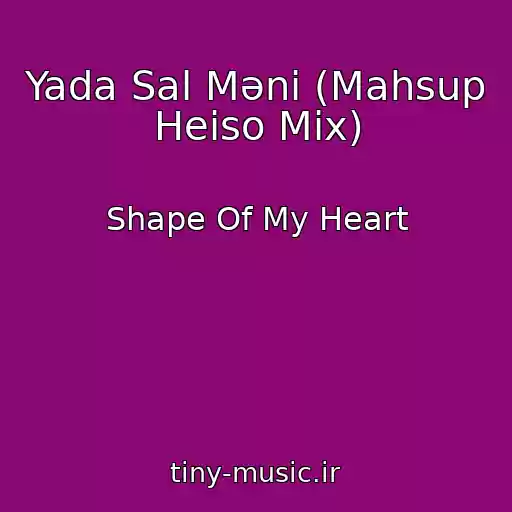 کاور آهنگ Yada Sal Məni (Mahsup Heiso Mix) از Shape Of My Heart