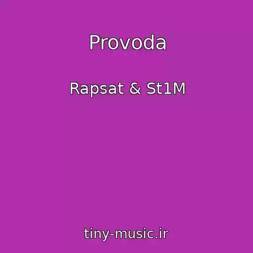 کاور آهنگ Provoda از Rapsat & St1M