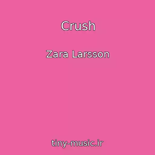 کاور آهنگ Crush از Zara Larsson