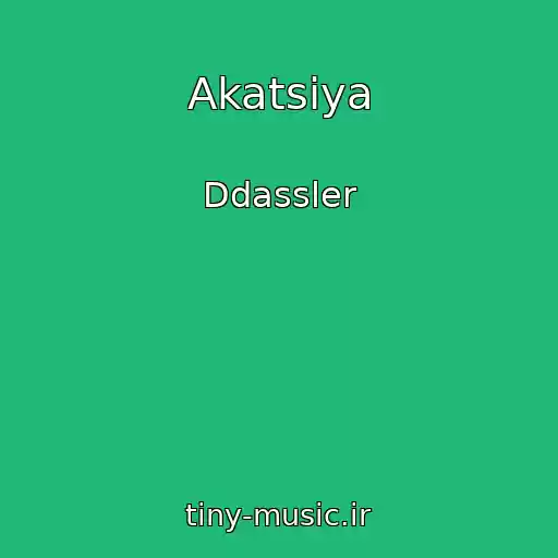 کاور آهنگ Akatsiya از Ddassler