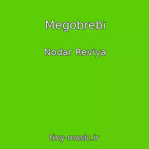 کاور آهنگ Megobrebi از Nodar Reviya