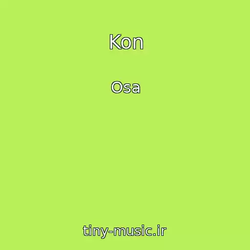 کاور آهنگ Kon از Osa