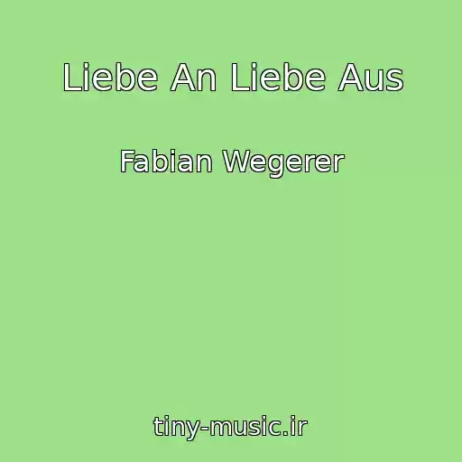 کاور آهنگ Liebe An Liebe Aus از Fabian Wegerer