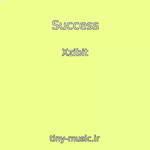 کاور آهنگ Success از Xzibit