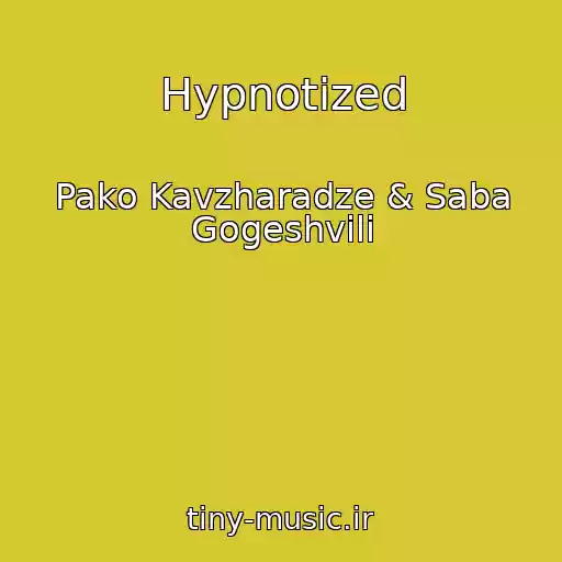 کاور آهنگ Hypnotized از Pako Kavzharadze & Saba Gogeshvili