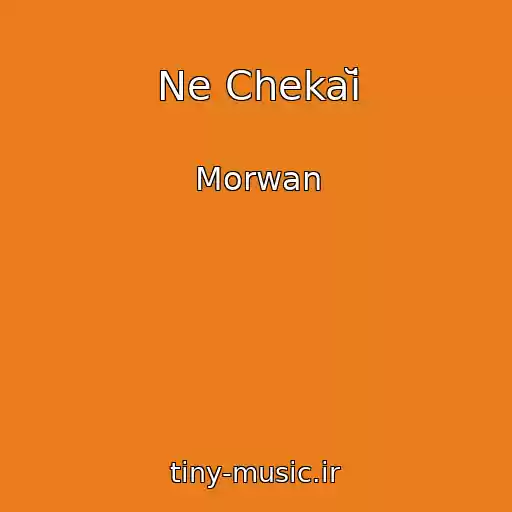 کاور آهنگ Ne Chekaĭ از Morwan