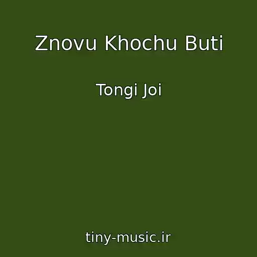 کاور آهنگ Znovu Khochu Buti از Tongi Joi